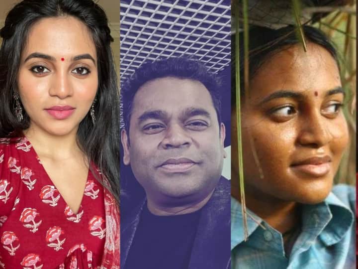 A.R. Rahman wishes his niece Bhavani Sre heroine of Viduthalai movie Bhavani Sree : விடுதலை ஹீரோயின் இந்த குடும்பத்தை சேர்ந்தவங்களா? மருமகளை வாழ்த்திய ஏ.ஆர்.ஆர் !