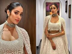 Janhvi Kapoor : ‘பளபளன்னு மினுங்குறியே ப்ளாஸ்டிக்கு ரைஸா..'ஜான்வி கபூர் பதிவிட்ட பளிச் க்ளிக்ஸ்!