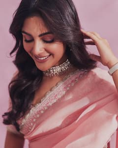 Samyuktha Menon: పింక్ శారీలో భీమ్లానాయక్ బ్యూటీ సంయుక్త మీనన్ ఎంత అందంగా ఉందో!