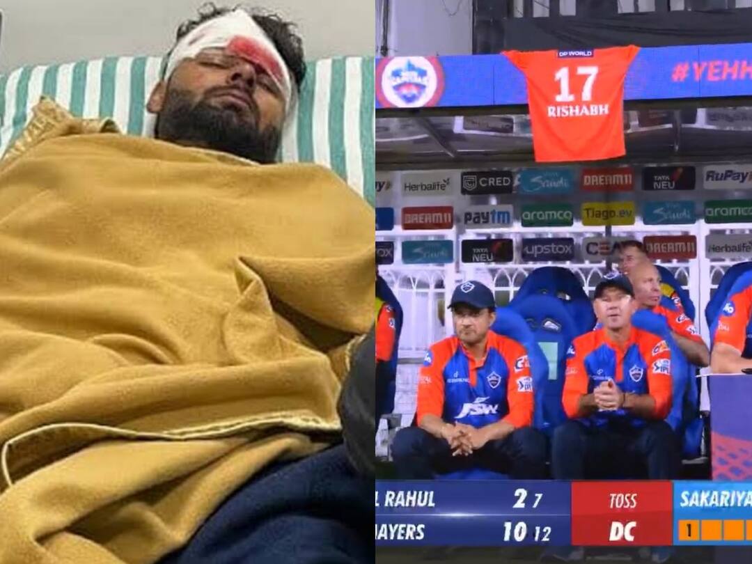 பெவிலியனில் ரிஷப் பண்ட் ஜெர்சி… டெல்லி கேப்பிடல்ஸ் நிர்வாகம் செய்த நெகிழ்ச்சிக்குரிய செயல்..