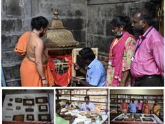 தூத்துக்குடி சிவன் கோயிலில் பழமையான 13 ஓலைச்சுவடிகள் கண்டுபிடிப்பு