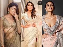 Shriya Saran Saree Look: एक्ट्रेस श्रिया सरन के ये साड़ी लुक्स चुरा लेंगे आपका दिल, वेडिंग सीजन के लिए लें इंस्पिरेशन