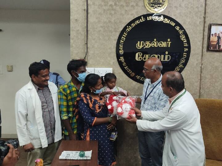 Cardiac surgery on 20-month-old child... Salem Government Hospital achievement. Cardiac Surgery:20 மாத குழந்தைக்கு இருதய அறுவை சிகிச்சை... சேலம் அரசு மருத்துவமனை சாதனை.