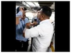 Cab Driver Thrashed By Security Personnel Over Parking Issue At Mumbai Airport. Video Goes Viral