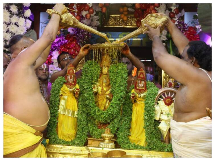 Tirumala Srivari Vasanthotsavam from April 3 to 5th some puja sevas cancelled DNN Tirumala Vasanthotsavam : ఏప్రిల్ 3 నుంచి తిరుమలలో శ్రీవారి వసంతోత్సవాలు, పలు సేవల రద్దు!