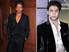 ब्लैक सूट में एक दम जवान दिखे शाहरुख खान, फैंस बोले- 'आई ला ये तो आर्यन खान है'