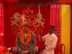 हिमाचल के ऐतिहासिक कांगड़ा किले में 400 साल बाद राजतिलक, ऐश्वर्य चंद बने कटोच वंश के नए 'राजा'