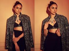Rakul Preet Singh Looks Stunning In A Black Co-Ord Set. See Pics
