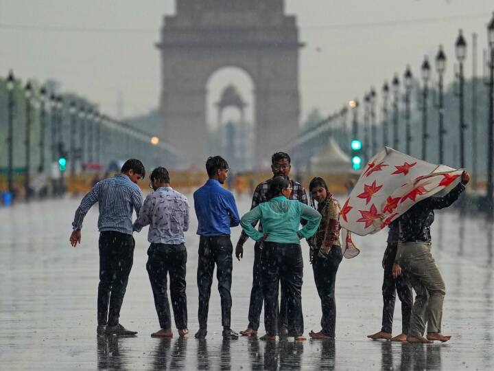 Delhi: Sudden Rain, Thunderstorm Bring Respite From Intense Heat In National Capital Region