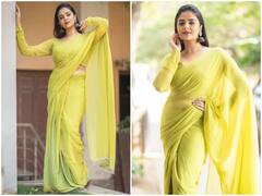 Sreemukhi: చీరకట్టి వయ్యారాలు పోతున్న శ్రీముఖి