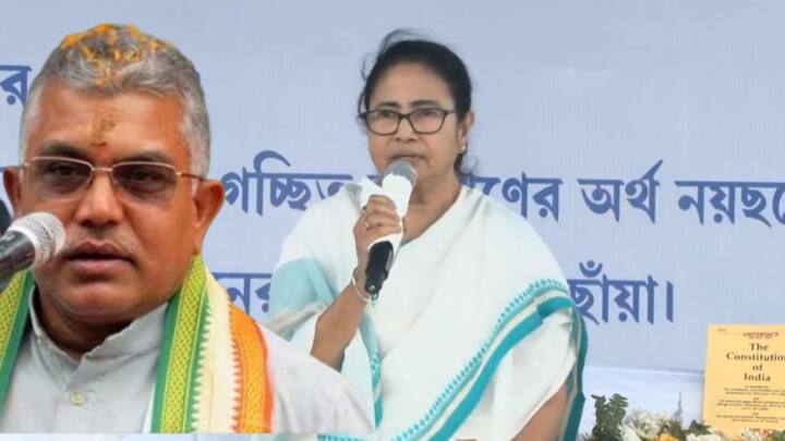 শুভেন্দু ট্যুইটে বলেছেন, 'রাজভবন চোখ-কান খোলা রাখবে, এটা শুনে ভাল লাগছে। এবার দুষ্কৃতীদের ধরতে কার্যকরী পদক্ষেপ নেওয়া হবে।'নাম না করেই 'পিসি ও ভাইপোকে' প্রশ্নের সামনে রেখেছেন তিনি।ট্যুইটে তিনি বিস্ফোরক অভিযোগ জানিয়ে বলেন,' রামনবমীর দিন পিসি এবং ভাইপো ধর্না করেছিলেন। মুখ্যমন্ত্রী হিন্দুদের উৎসবে ধর্না করেন এবং অন্যান্য ধর্মের উৎসবে ছুটি দেন। কীভাবে তিনি নিজেকে হিন্দু বলে দাবি করেন ? প্রশ্ন তুলেছেন দিলীপ ঘোষ।