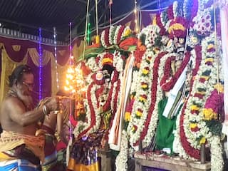 மயிலாடுதுறை ஆக்கூர் தான்தோன்றீஸ்வரர் திருக்கல்யாண வைபவம்