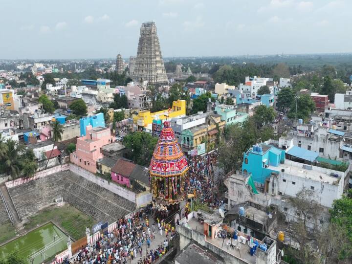 Kanchipuram Ekambaranatha Temple Panguni Uthra Thirukalyana Festival Maharatha Utsavam TNN 