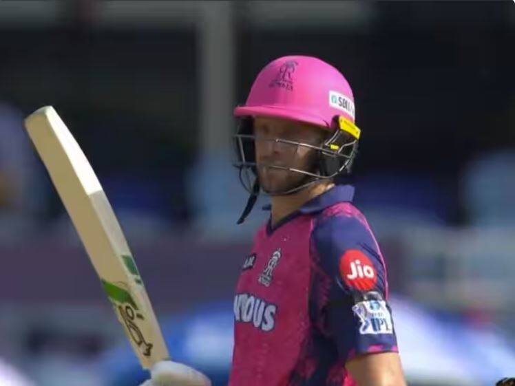 IPL 2023 Jos Buttler completed half century in 20 balls against SRH know details Jos Buttler Half Century: ਬਟਲਰ ਨੇ ਸਿਰਫ 20 ਗੇਂਦਾਂ 'ਚ ਬਣਾਇਆ ਅਰਧ ਸੈਂਕੜਾ, ਕਈ ਰਿਕਾਰਡ ਤੋੜੇ