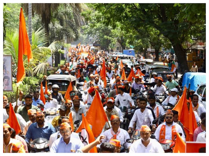 The Bharatiya Janata Party and Chief Minister Eknath Shinde-led Shiv Sena took out the 'Savarkar Gaurav Yatra' in honour of late Hindutva ideologue VD Savarkar.