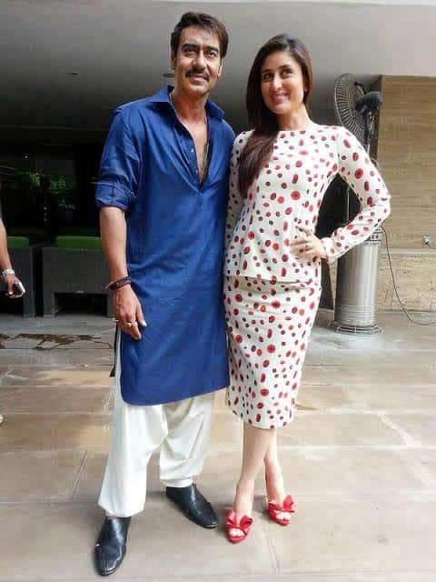 अजय देवगन और करीना कपूर ने कई बार एक साथ में काम किया है और उनकी जोड़ी को भी दर्शकों ने खूब पसंद किया है. साथ ही साथ उनकी जोड़ी को दर्शकों द्वारा अच्छा रिस्पांस भी देखने को मिला है.