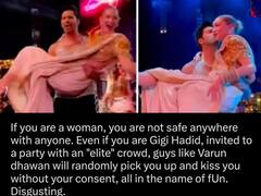 जीजी हदीद को गोद में उठाकर वरुण धवन ने किया किस..ट्रोल होने के बाद एक्टर ने तोड़ी चुप्पी, बताया सीक्रेट प्लान...