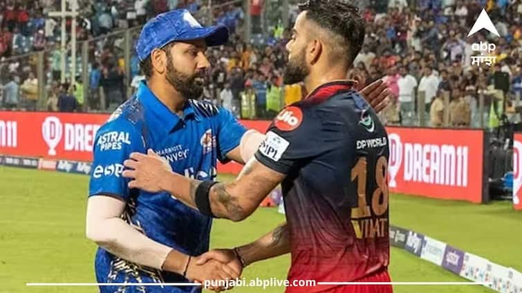 ipl 2023 mumbai indians vs royal challengers bangalore unavailable players mi vs rcb playing11 virat kohli rohit sharma MI vs RCB: ਅੱਜ ਆਹਮੋ-ਸਾਹਮਣੇ ਹੋਣਗੇ ਵਿਰਾਟ ਤੇ ਰੋਹਿਤ, ਜਾਣੋ ਕਿਵੇਂ ਰਹੇਗੀ RCB ਤੇ ਮੁੰਬਈ ਇੰਡੀਅਨਜ਼ ਦੀ ਪਲੇਇੰਗ-11