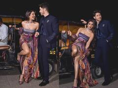 Priyanka Chopra Latest Photos: 'देसी गर्ल' का ऑटो राइड, पति संग ऐसी ड्रेस पहनकर निकलीं प्रियंका चोपड़ा, खूब हो रही चर्चा