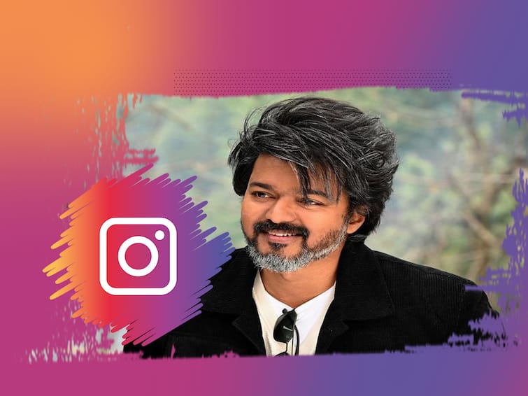 Thalapathy Vijay makes Instagram debut collects over four Million followers in a day Vijay Thalapathy : होऊ दे धुरळा! दाक्षिणात्य सुपरस्टार थलापती विजयचं इंस्टाग्रामवर पदार्पण; अवघ्या काही तासांत 40 लाख फॉलोअर्स