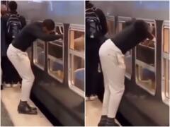 ट्रेन में सीट पाने के लिए खिड़की से घुस गया शख्स, जुगाड़ देख यूजर्स रह गए दंग