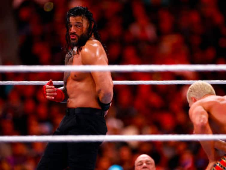 WWE WrestleMania Results: Roman Reigns Continues His Winning Run, Edge Outplays Finn Balor WWE WrestleMania Results: Roman Reigns Continues His Winning Run, Edge Outplays Finn Balor
