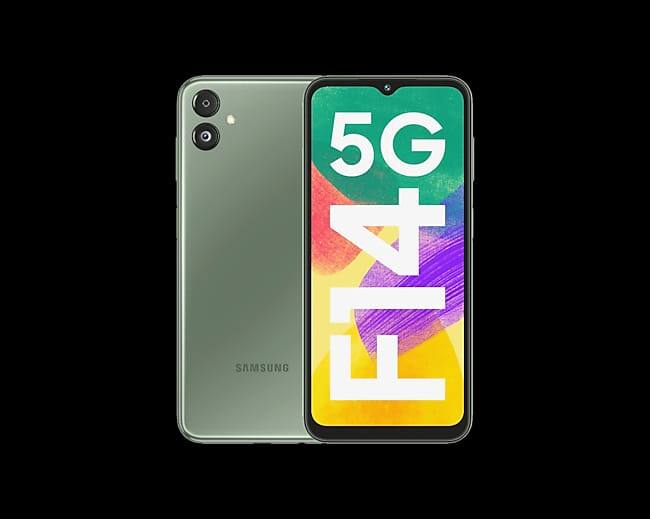 Samsung Galaxy F14 5G की कीमत 12,990 रुपये से शुरू होती है. इस फोन में एक्सनाॅस 1330 आक्टाकोर प्रोसेसर दिया गया है. इस फोन की खास बात यह है कि यह रैम प्लस फीचर के साथ आता है, जिसमें 12GB तक का सपोर्ट शामिल है. फोन एंड्रॉयड 13 पर काम करता है. इस फोन में 6,000mAh की बड़ी बैटरी 25W फास्ट चार्जिंग सपोर्ट और 90हर्ट्ज़ रिफ्रेश रेट वाली 6.6 इंच की फुलएचडी+ आईपीएस एलसीडी डिस्प्ले दी गई है. फोन में 13 5G बैंड्स का सपोर्ट है.