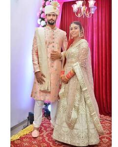 Photos: अंजुम खान के प्यार में 'क्लीन बोल्ड' हो गए थे CSK ऑलराउंडर शिवम दुबे, खूब वायरल हुई थीं निकाह की तस्वीरें