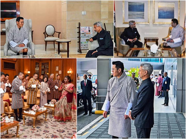 Jaishankar stated that the King's visit will further strengthen the close and unique partnership between India and Bhutan shortly after receiving him at the airport.