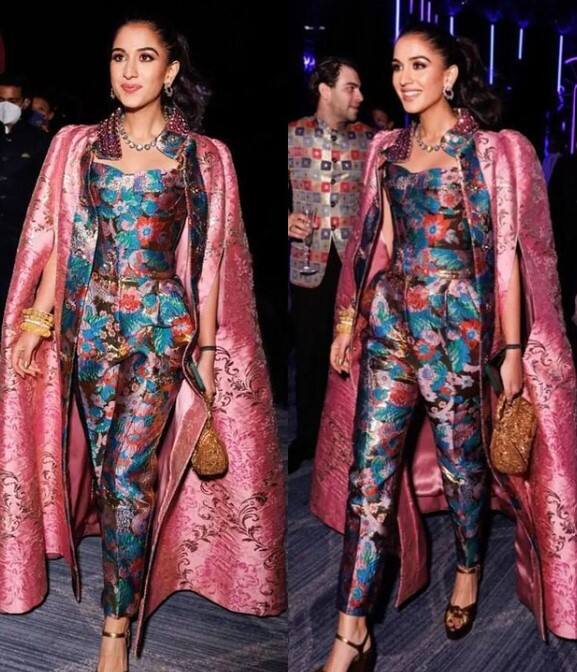 इवेंट के दौरान अंबानी फैमिली की होने वाली बहू के अंदाज ने सभी को बेहद इम्प्रेस किया.