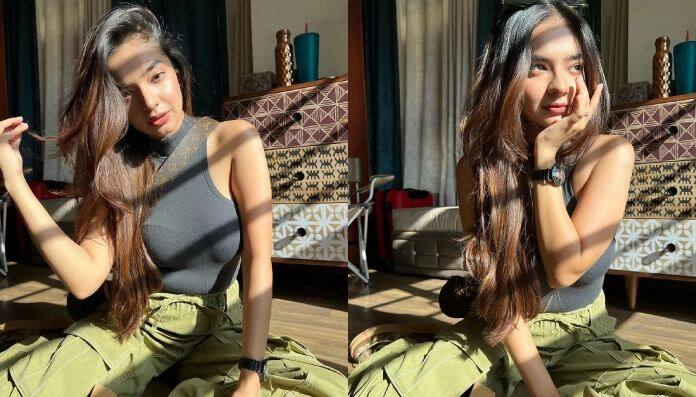 Anushka Sen Pics: ਅਨੁਸ਼ਕਾ ਸੇਨ ਨੇ ਹਾਲ ਹੀ 'ਚ ਇੰਸਟਾਗ੍ਰਾਮ 'ਤੇ ਆਪਣੀਆਂ ਲੇਟੈਸਟ ਬੋਲਡ ਖੂਬਸੂਰਤ ਤਸਵੀਰਾਂ ਸ਼ੇਅਰ ਕੀਤੀਆਂ ਹਨ। ਇਨ੍ਹਾਂ ਤਸਵੀਰਾਂ 'ਚ ਅਦਾਕਾਰਾ ਦਾ ਹੌਟ ਲੁੱਕ ਦੇਖ ਕੇ ਪ੍ਰਸ਼ੰਸਕ ਉਸ ਦੀ ਖੂਬਸੂਰਤੀ ਦੇ ਦੀਵਾਨੇ ਹੋ ਗਏ ਹਨ।