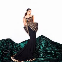 Rashmika Mandanna Is A Perfect Example Of Glamour In A Black Gown - SEE PICS