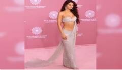 NMACC Gala : ਗ੍ਰੀਨ ਕਲਰ ਦੀ ਸਿਮਰੀ ਸਾੜੀ 'ਚ ਦਿਸ਼ਾ ਪਟਾਨੀ ਦਾ ਬੋਲਡ ਅੰਦਾਜ਼, ਦੇਖੋ ਅਭਿਨੇਤਰੀ ਦੀਆਂ ਤਸਵੀਰਾਂ