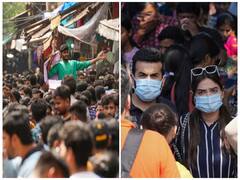 People Throng Delhi's Sarojini Nagar Market Amid Spike In Covid Cases. In Pics