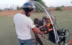 Harpreet Singh : पंजाबच्या हरप्रीतने सायकल रिपेअर करता करता बनवलं 'पॅरामोटर ग्लायडर'