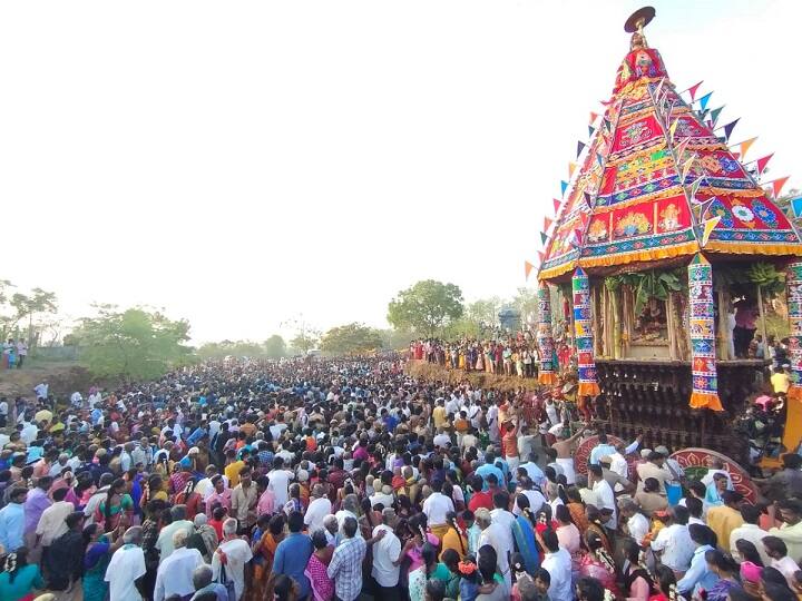 ABP News Panguni Uthiram 2024: மயிலம் முருகன் கோயில் பங்குனி உத்திர தேரோட்டம்! லட்சக்கணக்கில் குவிந்த பக்தர்கள்!