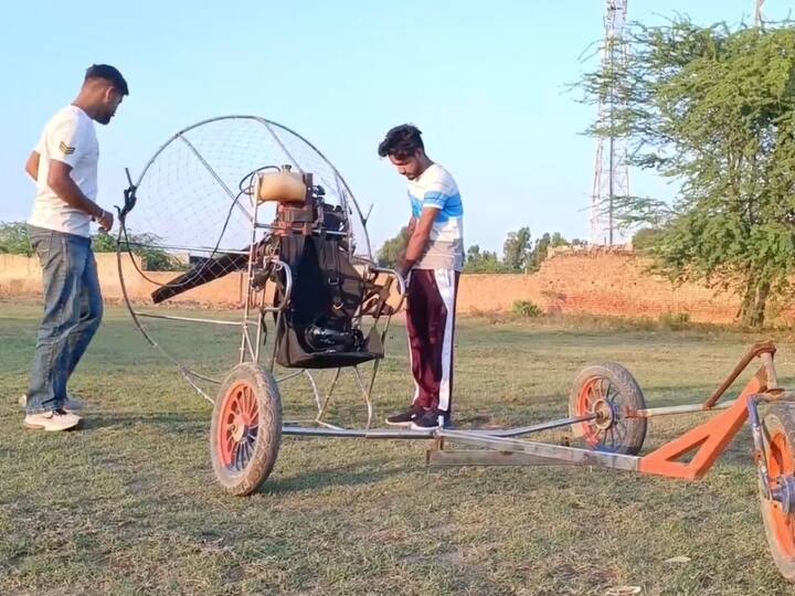 Punjab cycle mechanic Harpreet made paramotor glider in Faridkot by 2.5 lakh Rs cost ANN Punjab: फरीदकोट के साइकिल मैकेनिक ने किया कमाल, 3 साल की कड़ी मेहनत के बाद बना दिया 'पैरामोटर ग्लाइडर'