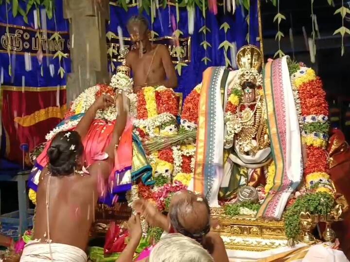 பரிமள ரெங்கநாதர் கோயில் திருக்கல்யாண வைபவம் - திரளான பக்தர்கள் சாமி தரிசனம்