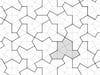 An Old Geometry Problem Solved: A Non-Repeating Tiling Pattern Using A Single Shape
