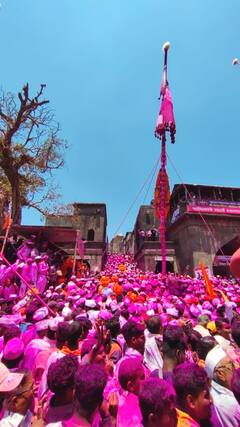 Jotiba Chaitra Yatra : अलोट गर्दी अन् चांगभलंच्या गजरात जोतिबा डोंगरावर भक्तीचा महापूर
