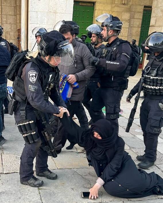 Clashes Inside Al-Aqsa Mosque