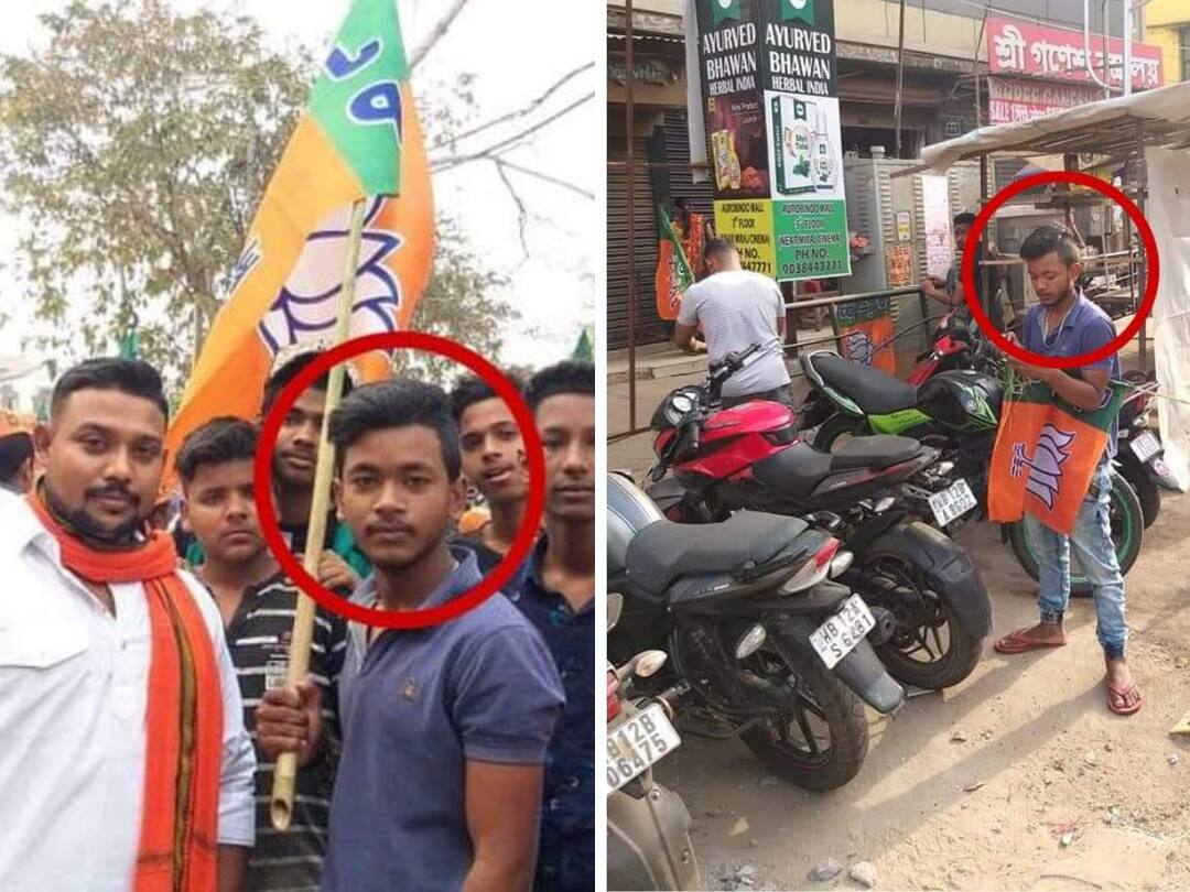 Ram Navami Violence: Picture Of Gun-Wielding Man With BJP Leaders Surface After Party Alleged TMC Link Ram Navami Violence: Picture Of Gun-Wielding Man With BJP Leaders Surface After Party Alleged TMC Link Ram Navami Violence: Picture Of Gun-Wielding Man With BJP Leaders Surface After Party Alleged TMC Link
