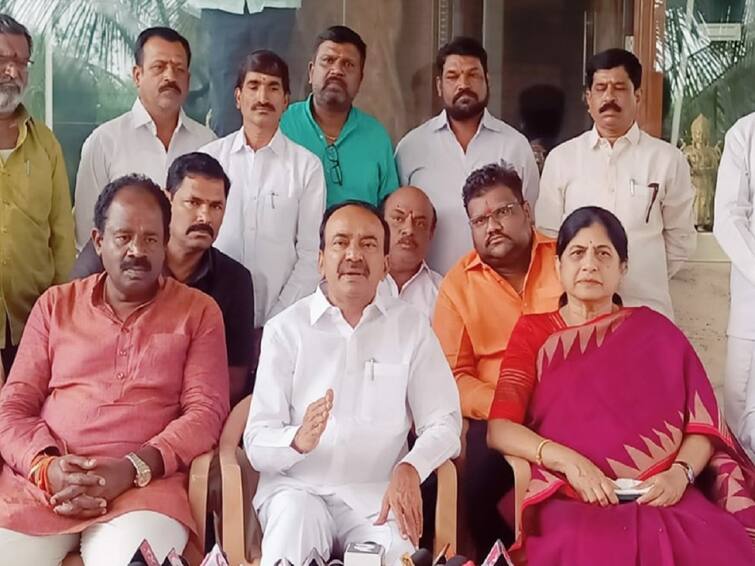 MLA Eetela Rajender Fires on BRS Government over Bandi Sanjay Arrest అటుకులు బుక్కిన KCR వేల కోట్ల రూపాయలు ఎలా సంపాదించుకున్నారు?: ఎమ్మెల్యే ఈటల