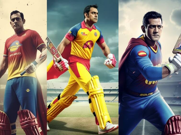 Give Dhoni a superhero jersey Anand Mahindra asked CSK management AI designs poured by fans Superhero Dhoni: 'தோனிக்கு சூப்பர் ஹீரோ ஜெர்சி..' சிஎஸ்கேவிடம் கேட்ட ஆனந்த் மஹிந்திரா… ரசிகர்கள் கொட்டிய AI டிசைன்கள்!
