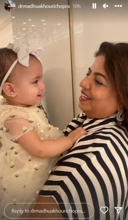 प्रमोशन में बिजी Priyanka की बेटी Malti अपनी नानी मधु के साथ बिता रही क्वालिटी टाइम, तस्वीर में दिखी बॉन्डिंग