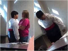 Video: महिला टीचर ने डांटा तो स्टूडेंट को पसंद नहीं आया... कर दी बुरी तरह पिटाई