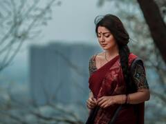 చీరలో శ్రియ న్యూ  లుక్