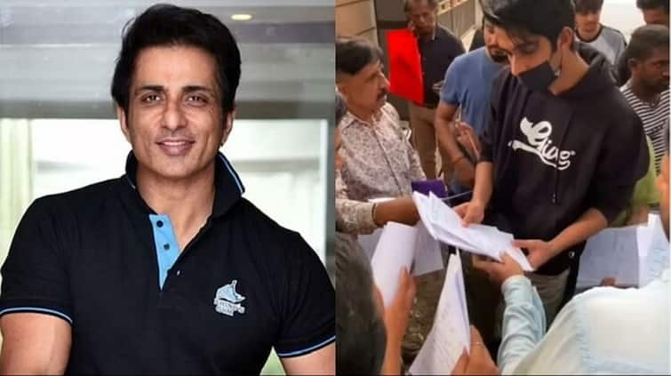 bollywood actor sonu-sood-son-ishaan-support-and-help-neeedy-peoples-on-actors-absence-in-mumbai Sonu Sood: ਸੋਨੂੰ ਸੂਦ ਦੀ ਰਾਹ 'ਤੇ ਚੱਲ ਰਿਹਾ ਬੇਟਾ ਈਸ਼ਾਨ, ਪਿਤਾ ਦੀ ਗੈਰਮੌਜੂਦਗੀ 'ਚ ਕੀਤਾ ਇਹ ਕੰਮ, ਹਰ ਪਾਸੇ ਹੋ ਰਹੀ ਤਾਰੀਫ