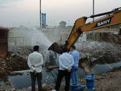 छत्रपती संभाजीनगरला पाणीपुरवठा करणारी जलवाहिनी फुटली, पुन्हा पाणीपुरवठा विस्कळीत होणार