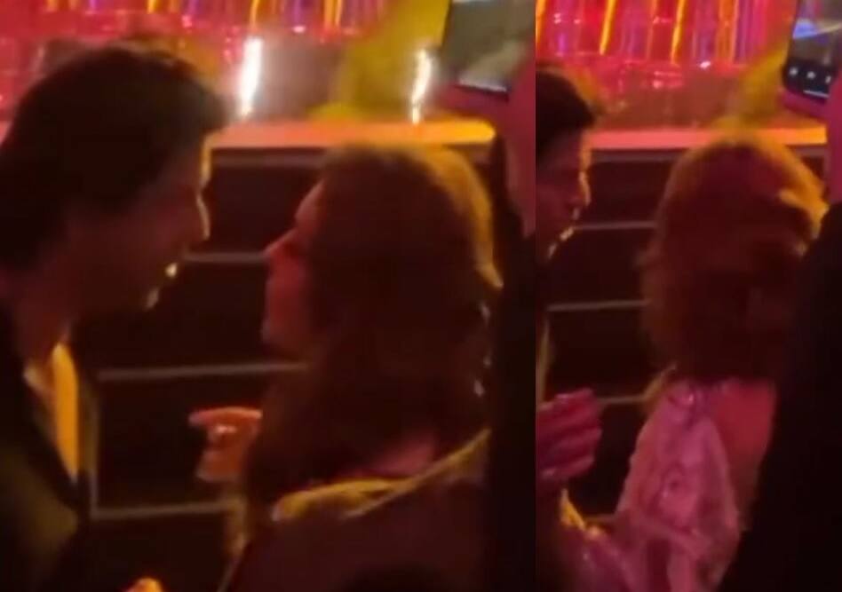 Video : Shah Rukh-Gauri Fight in Ambani NMACC Event, Video Goes Viral Video : અંબાણીની પાર્ટીમાં શાહરૂખ-ગૌરી વચ્ચે થયો ઝઘડો? વીડિયોએ જગાવી ચર્ચા